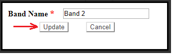 hr band update button