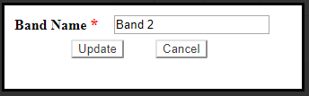 hr new band name screen