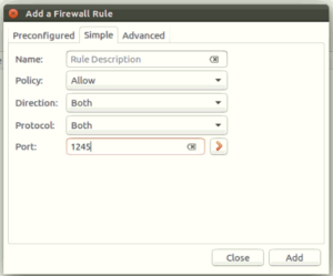 gigatribe port number for firewall