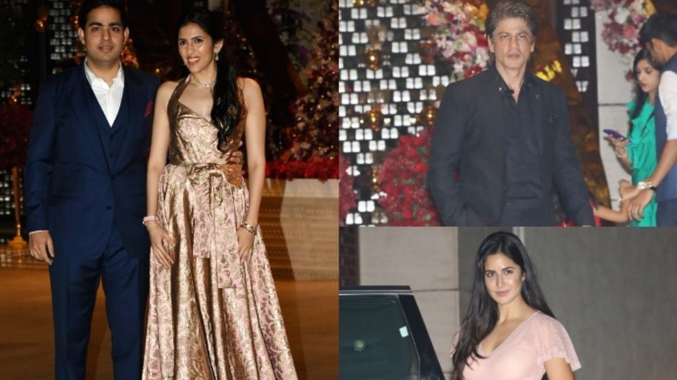 Mukesh Ambani’s son’s engagement party brightens with Bollywood stars